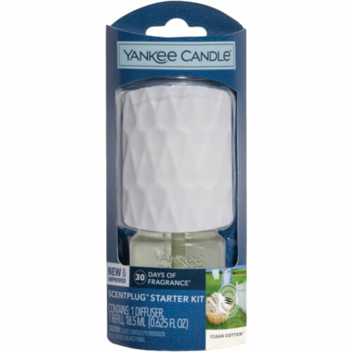 Yankee Candle Scentplug Starter Kit Clean Cotton