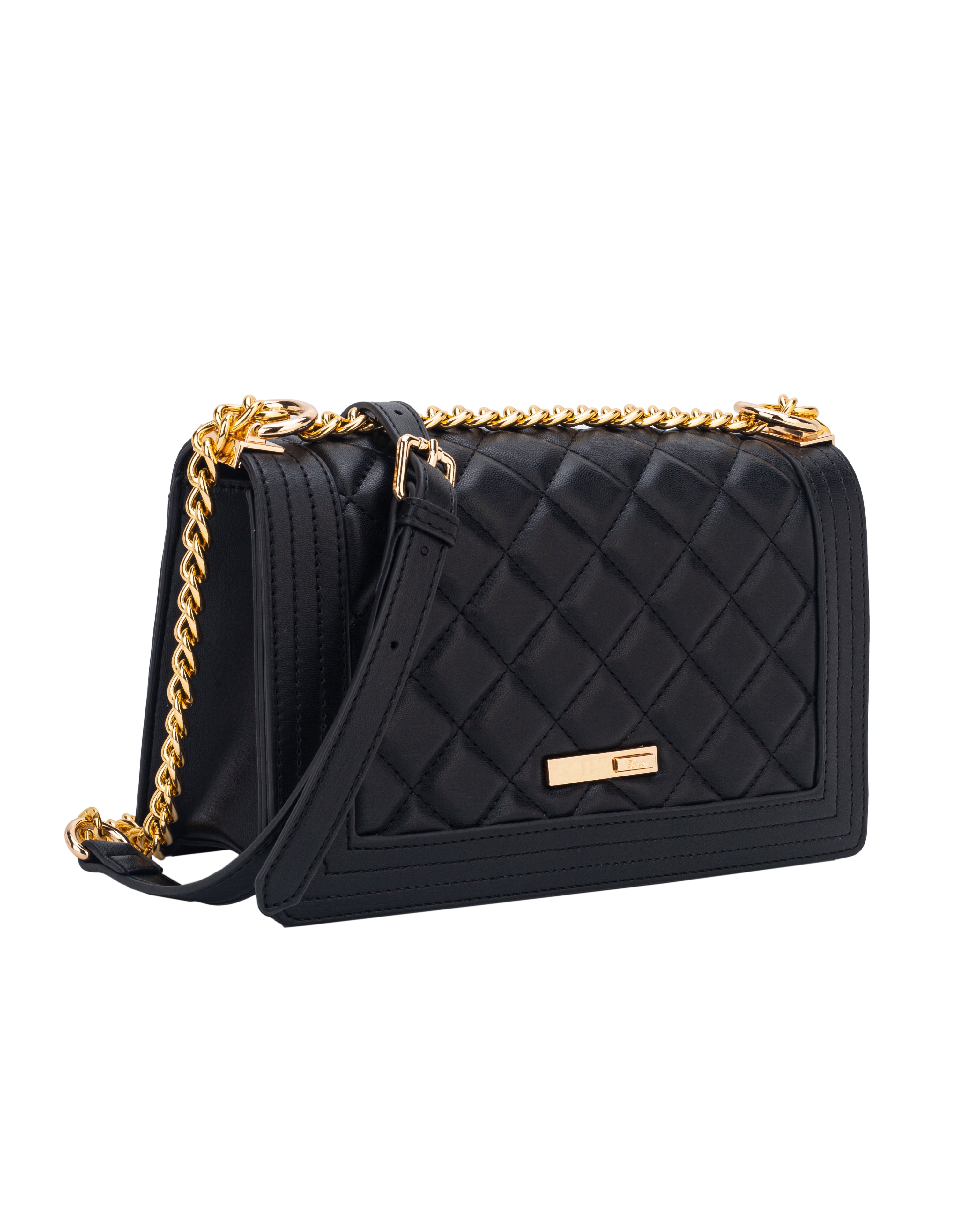 Innsbruck Flapover Crossbody Bag Red/ Black