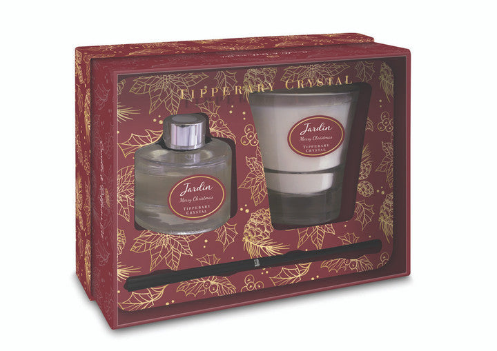 Merry Christmas Candle & Diffuser Set
