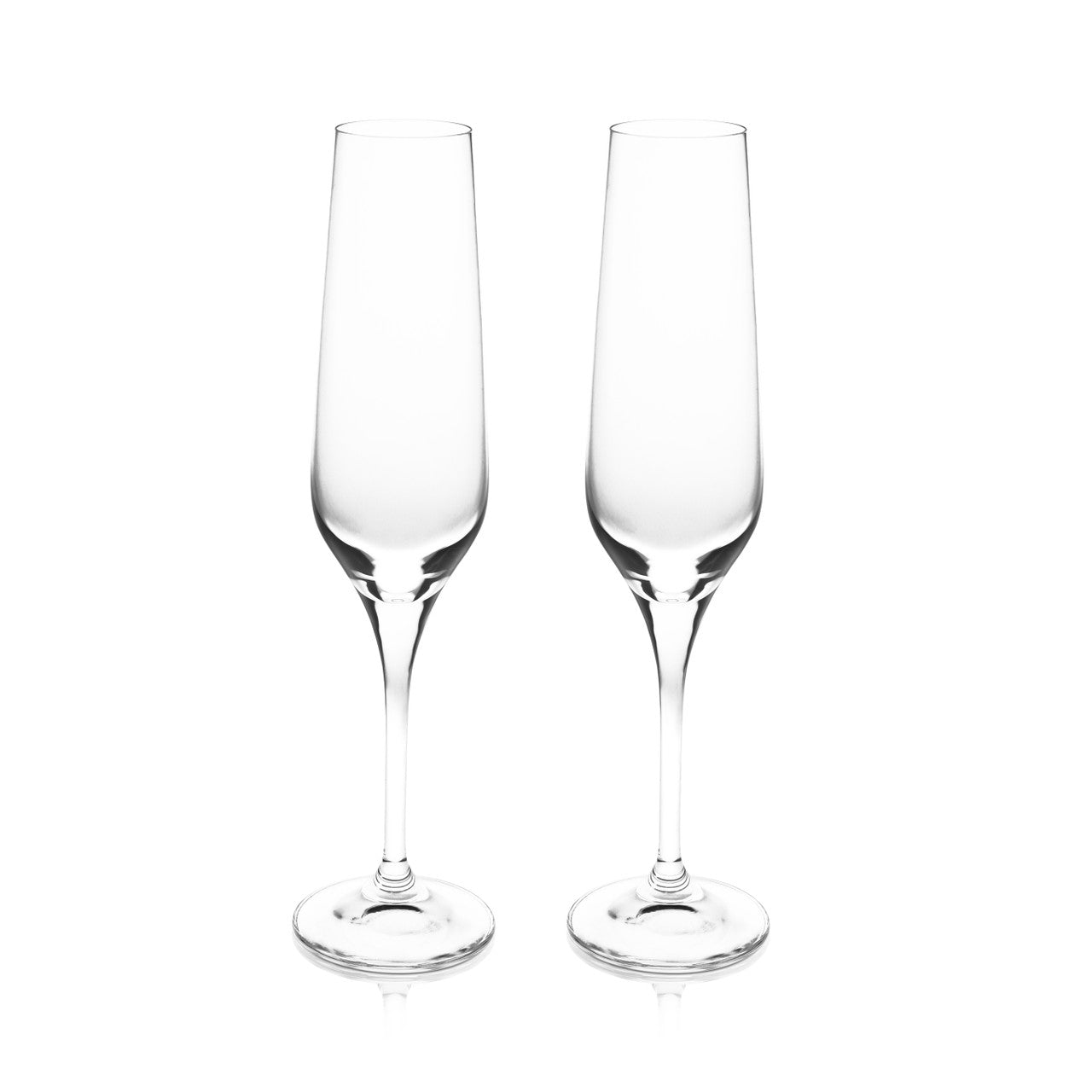 Tipperary Crystal Eternity Set Of 2 Champagne Glasses