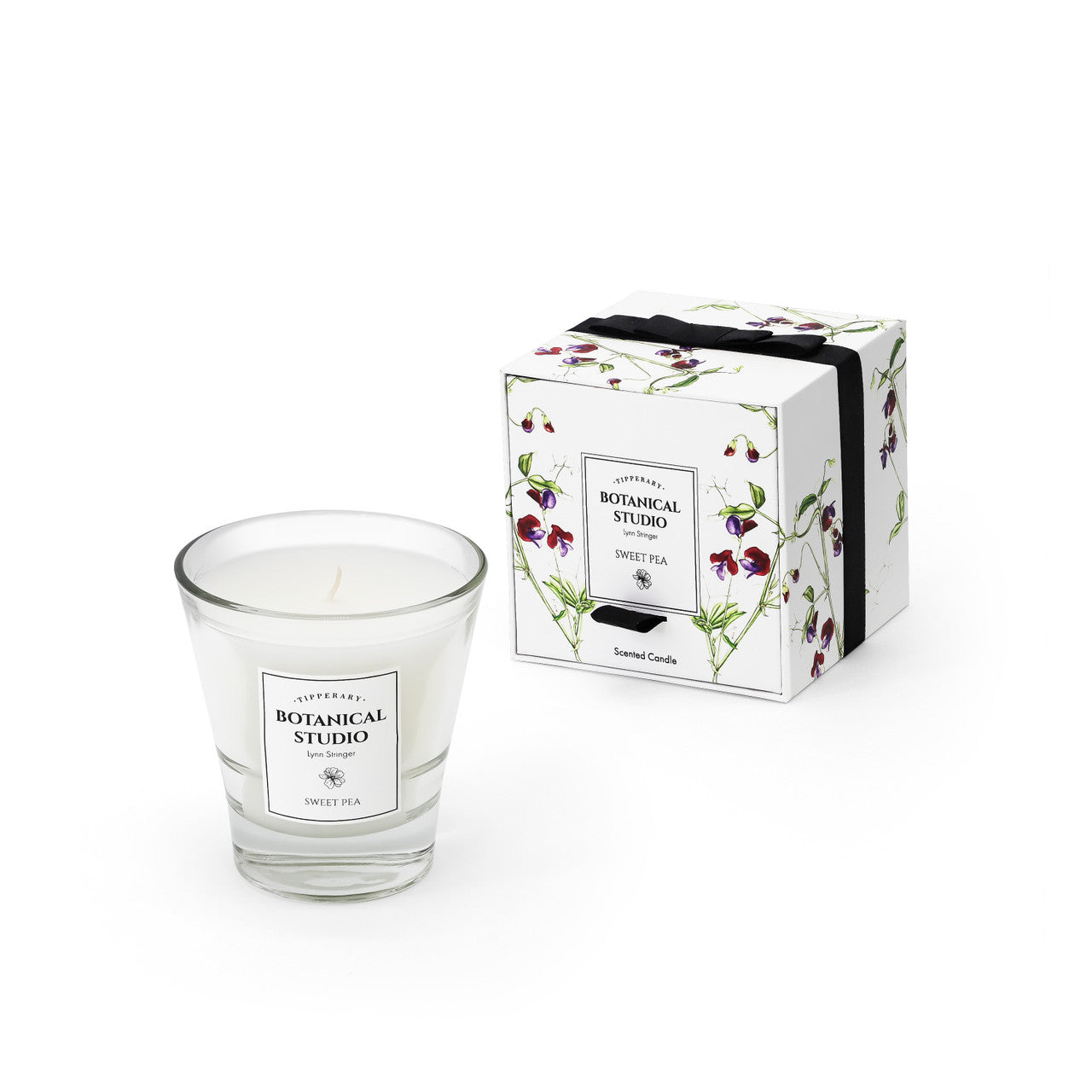 Tipperary Crystal Botanical Studio Sweet Pea Candle
