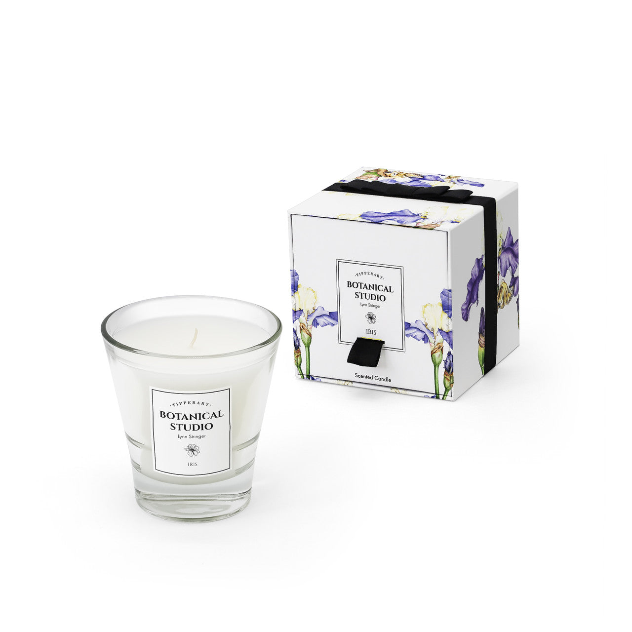 Tipperary Crystal Botanical Studio Candle Iris