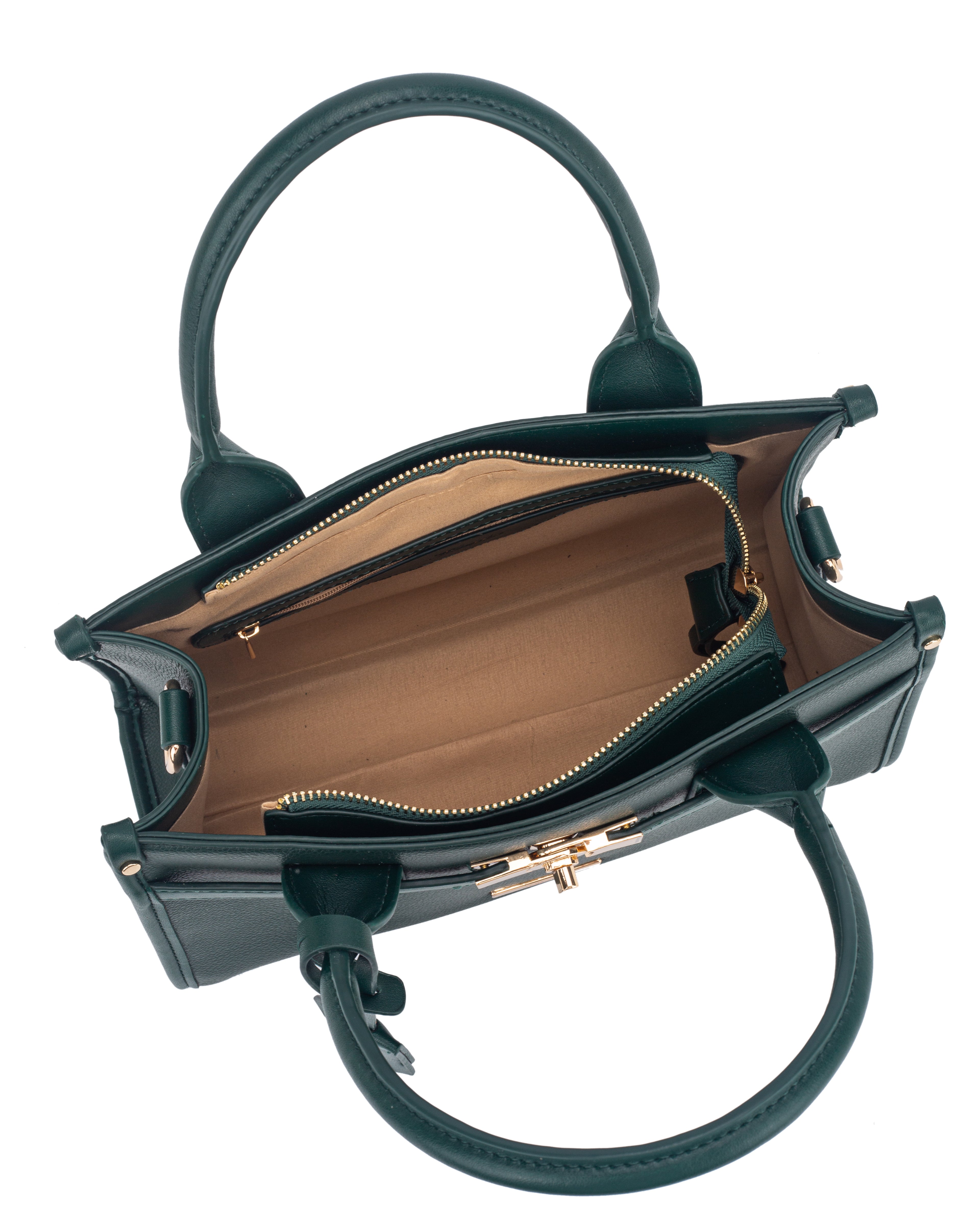 Ines Medium Bag Green/Black