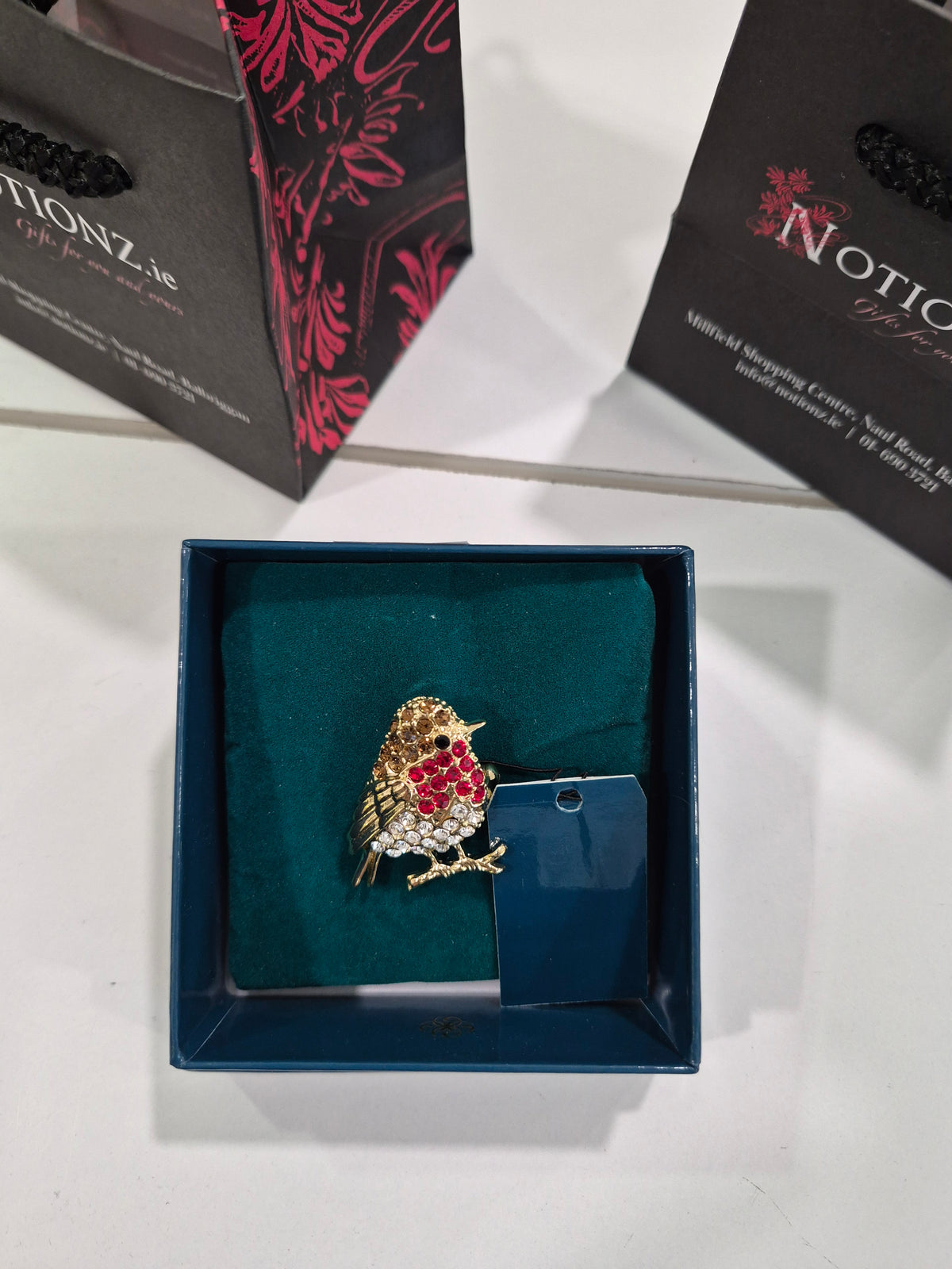 Robin Brooch