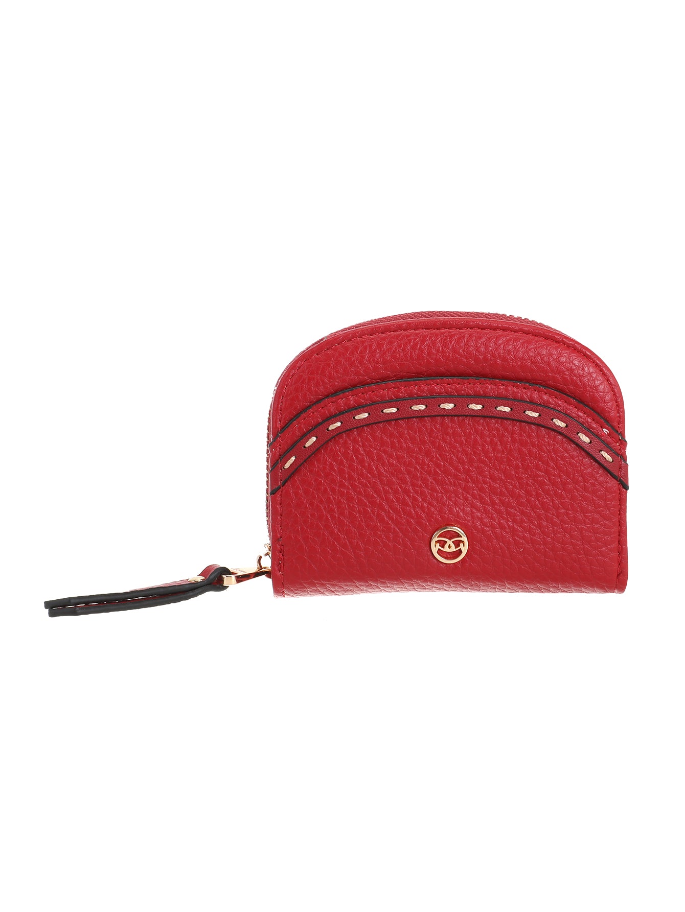 Audrey Purse Black/Green/Red Zip Around