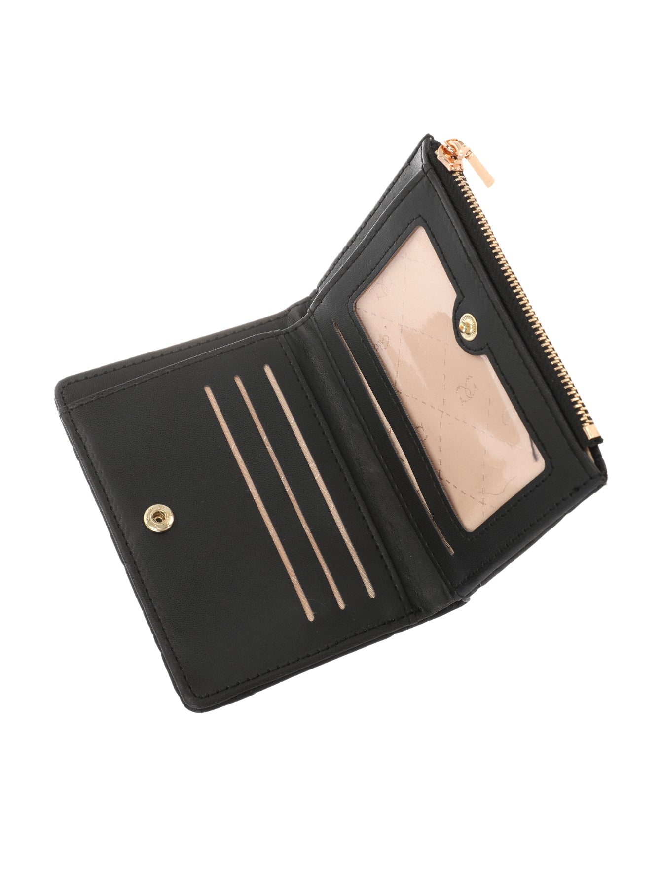 Margeux Zip and Snap Button Purse