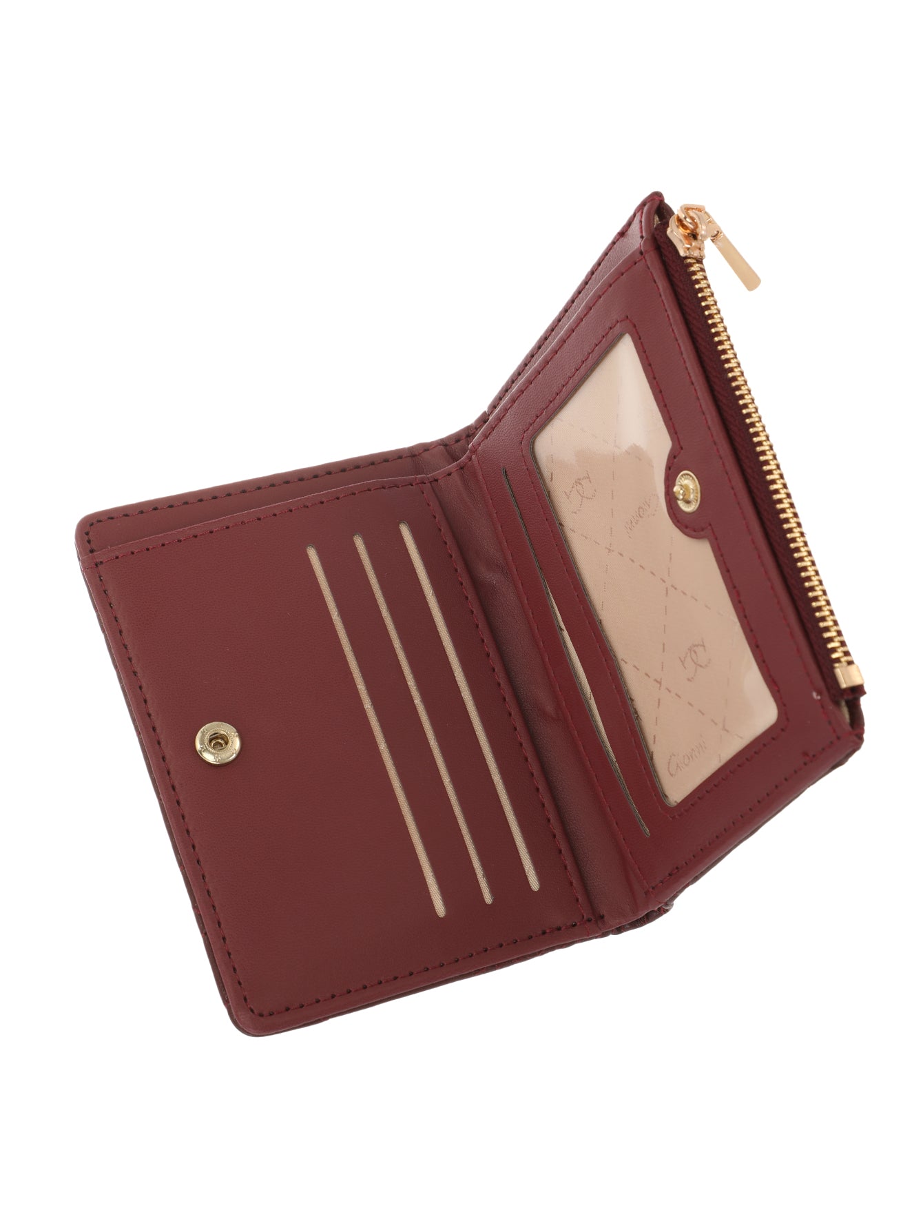 Margeux Zip and Snap Button Purse