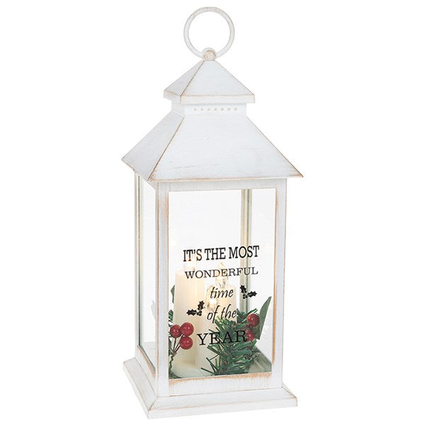 Most wonderful time of year lanterns
