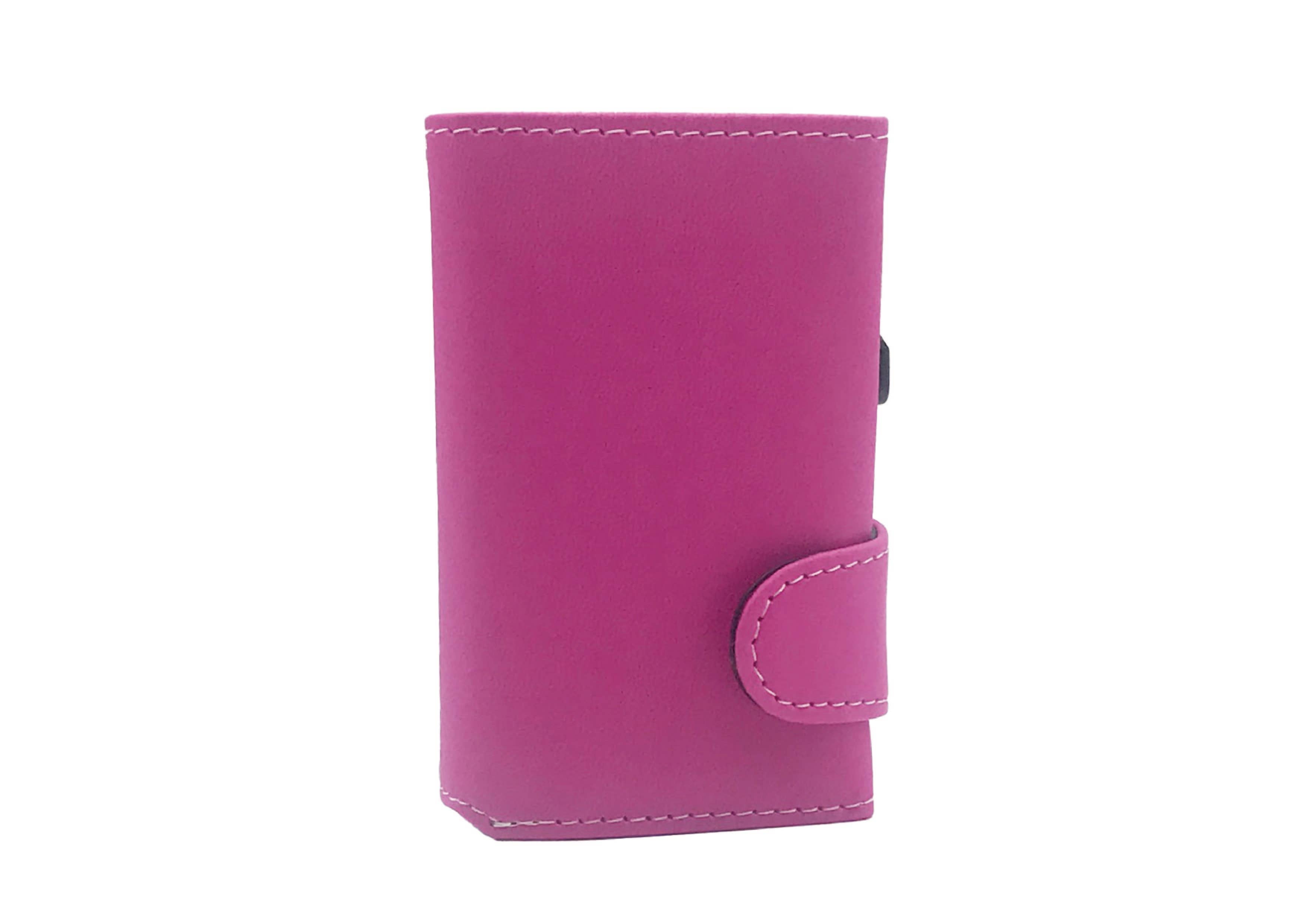Wallet and card holder: Magenta
