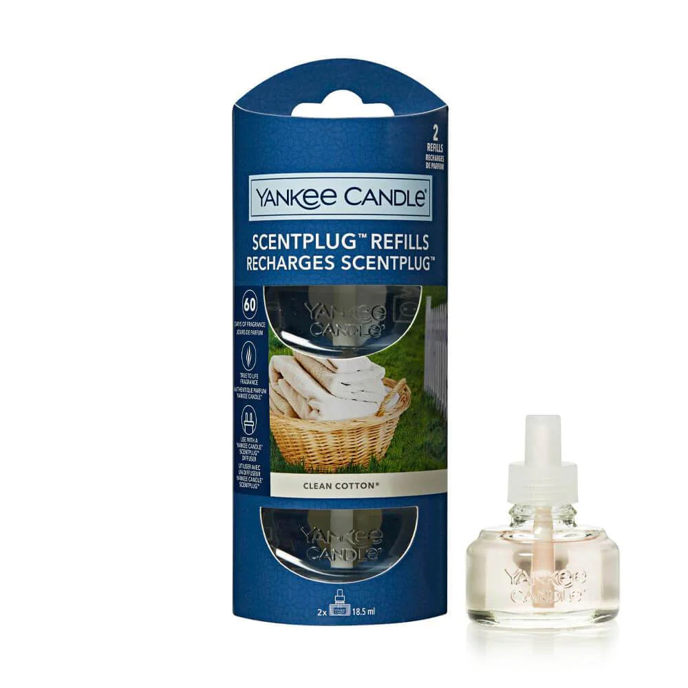 Yankee Candle Scentplug Refills Clean Cotton