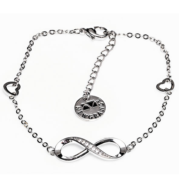 Newgrange Silver Infinity Bracelet