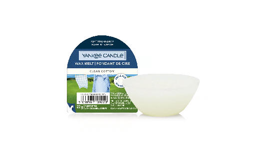 Yankee Candle Wax Melt Clean Cotton