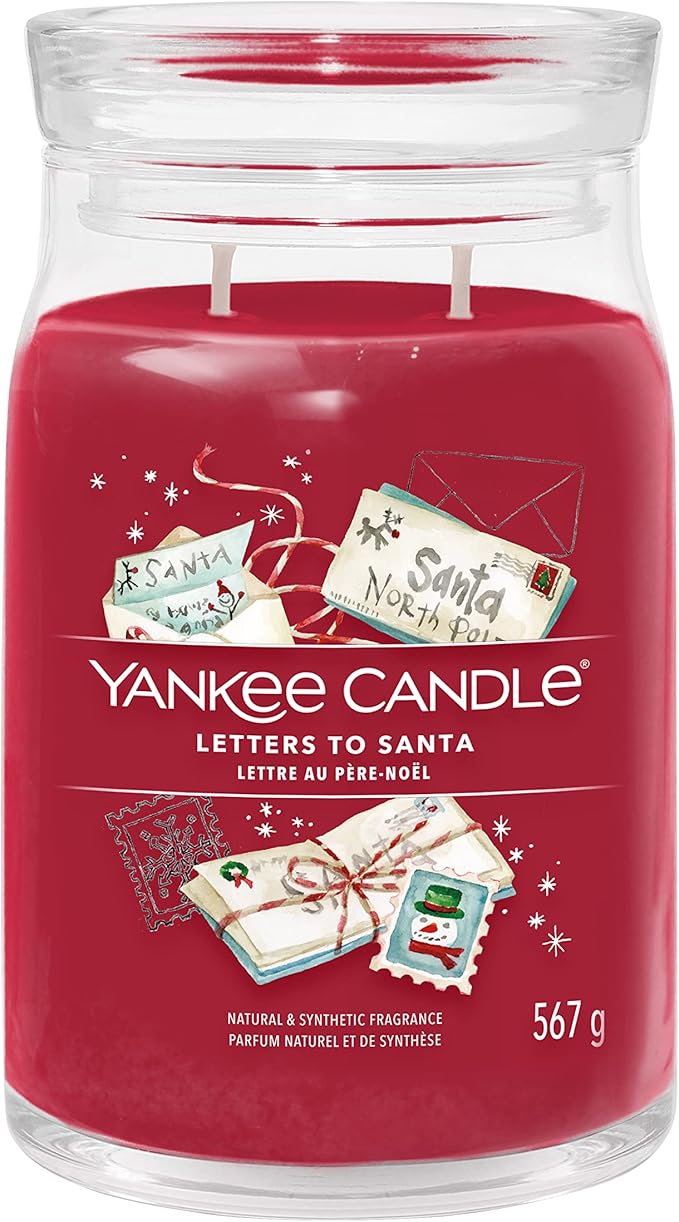 Yankee Candle Letters To Santa Large Jar