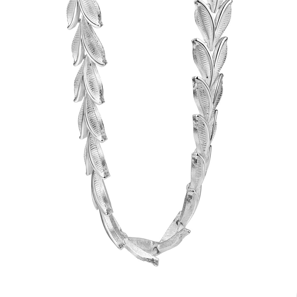 Newbridge Leaf Link Necklace
