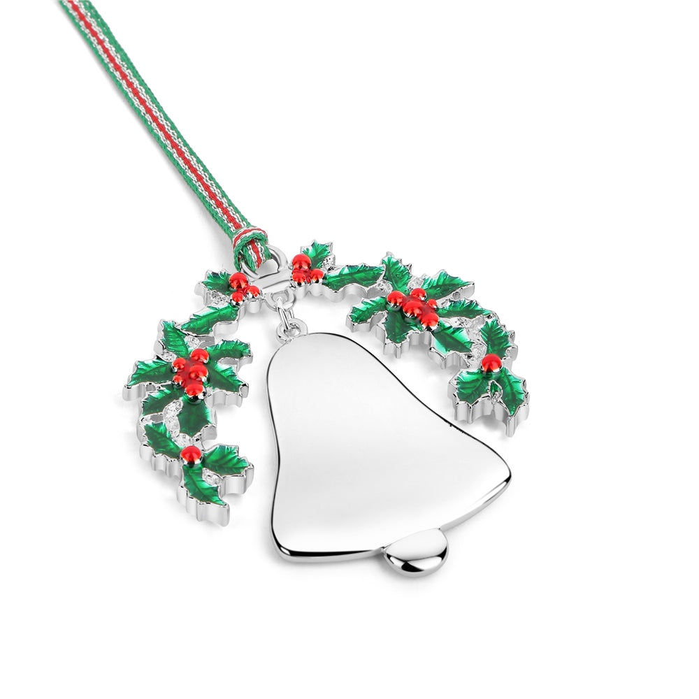 Newbridge Bell and Holly Christmas Tree Decoration
