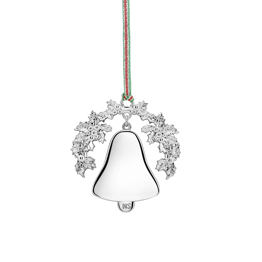 Newbridge Bell and Holly Christmas Tree Decoration