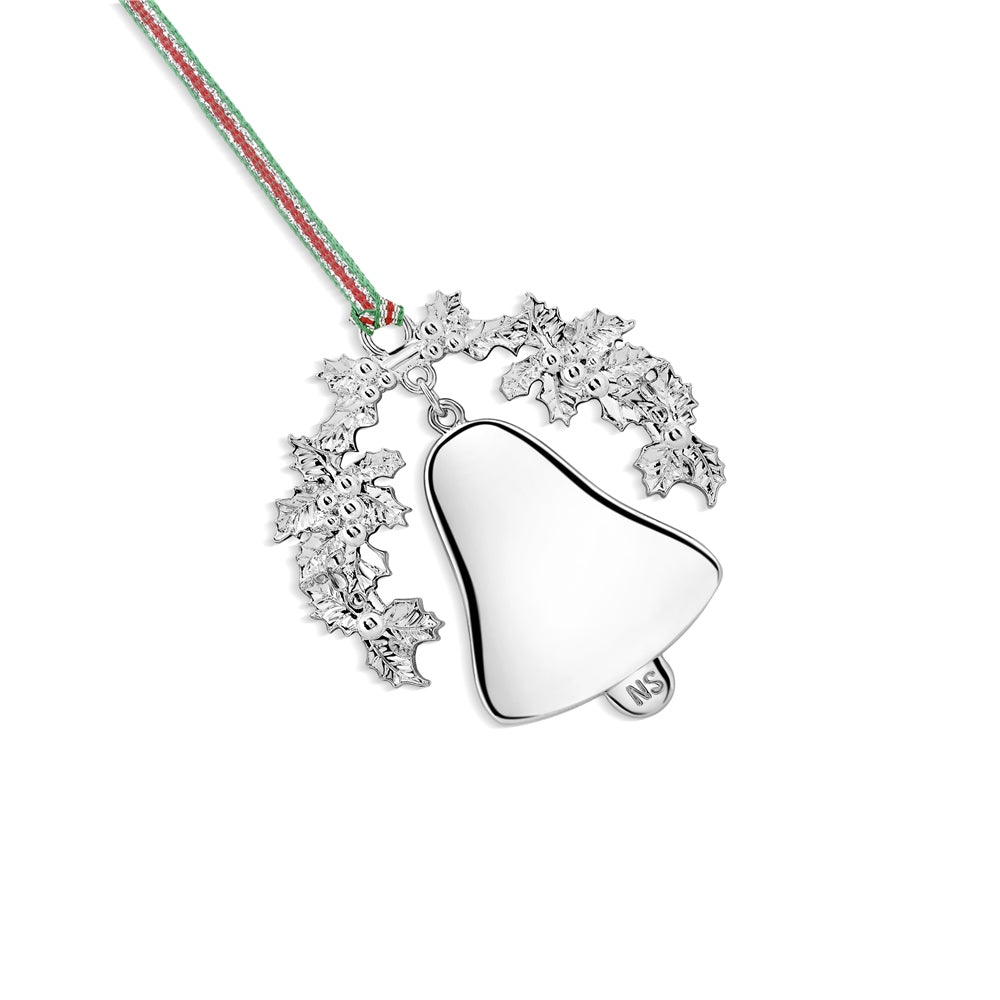 Newbridge Bell and Holly Christmas Tree Decoration