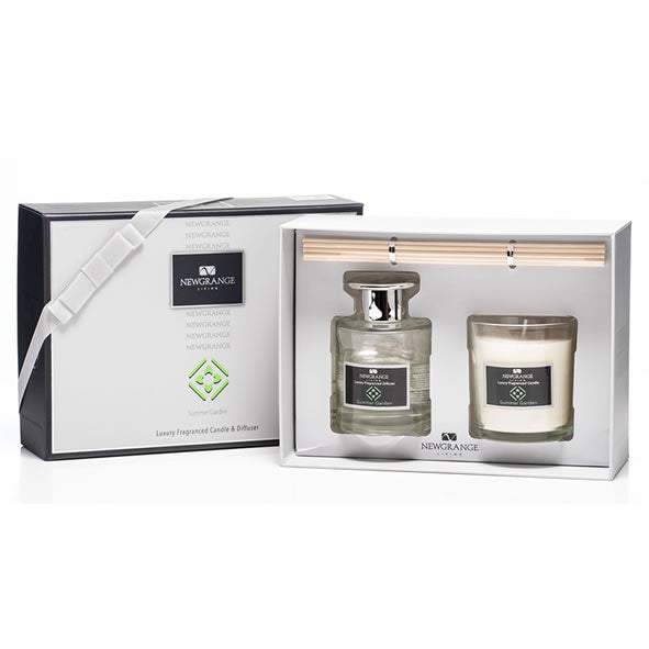 Newgrange Summer Garden Luxury Candle & Diffuser set