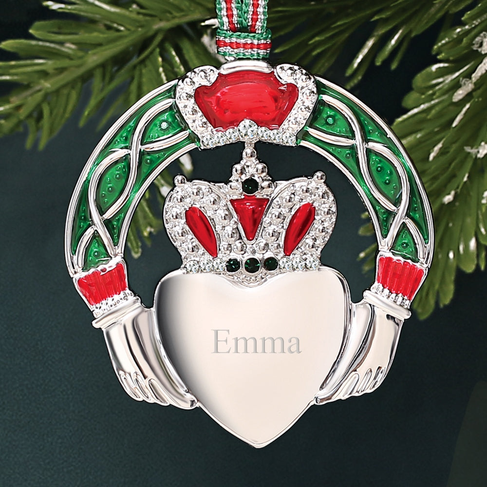 Newbridge Claddagh Christmas Tree Decoration