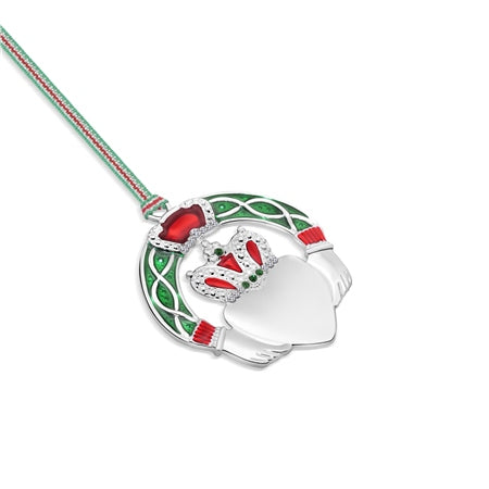 Newbridge Claddagh Christmas Tree Decoration