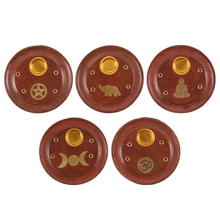 Round Wooden Ash Catcher