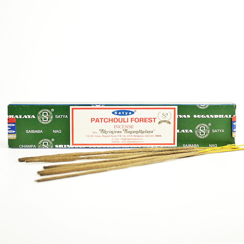 Patchouli Forest Incense Sticks by Satya