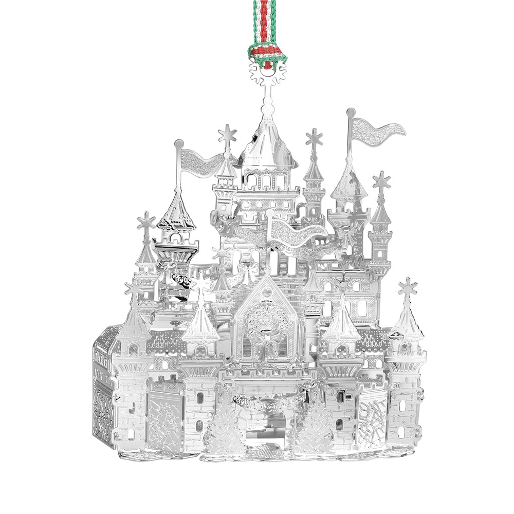Castle Christmas Tree Decoration