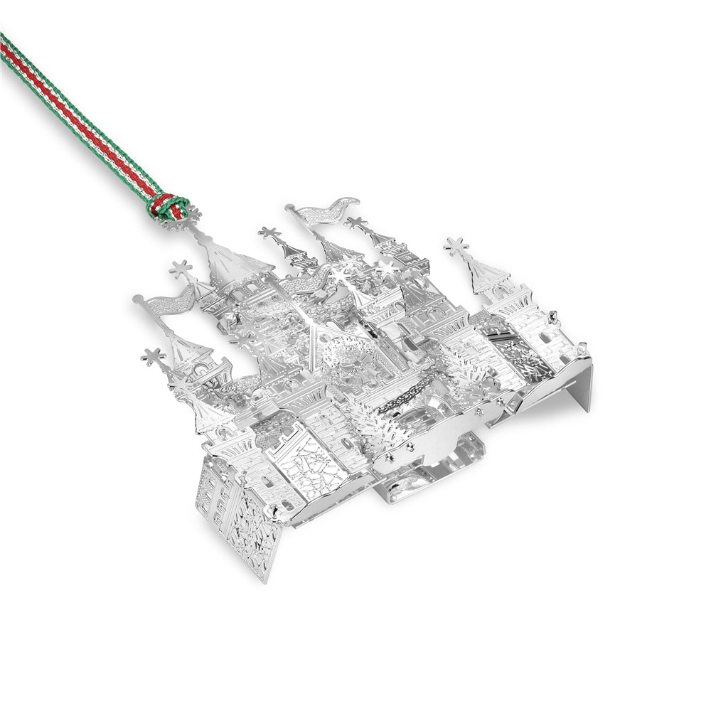 Castle Christmas Tree Decoration