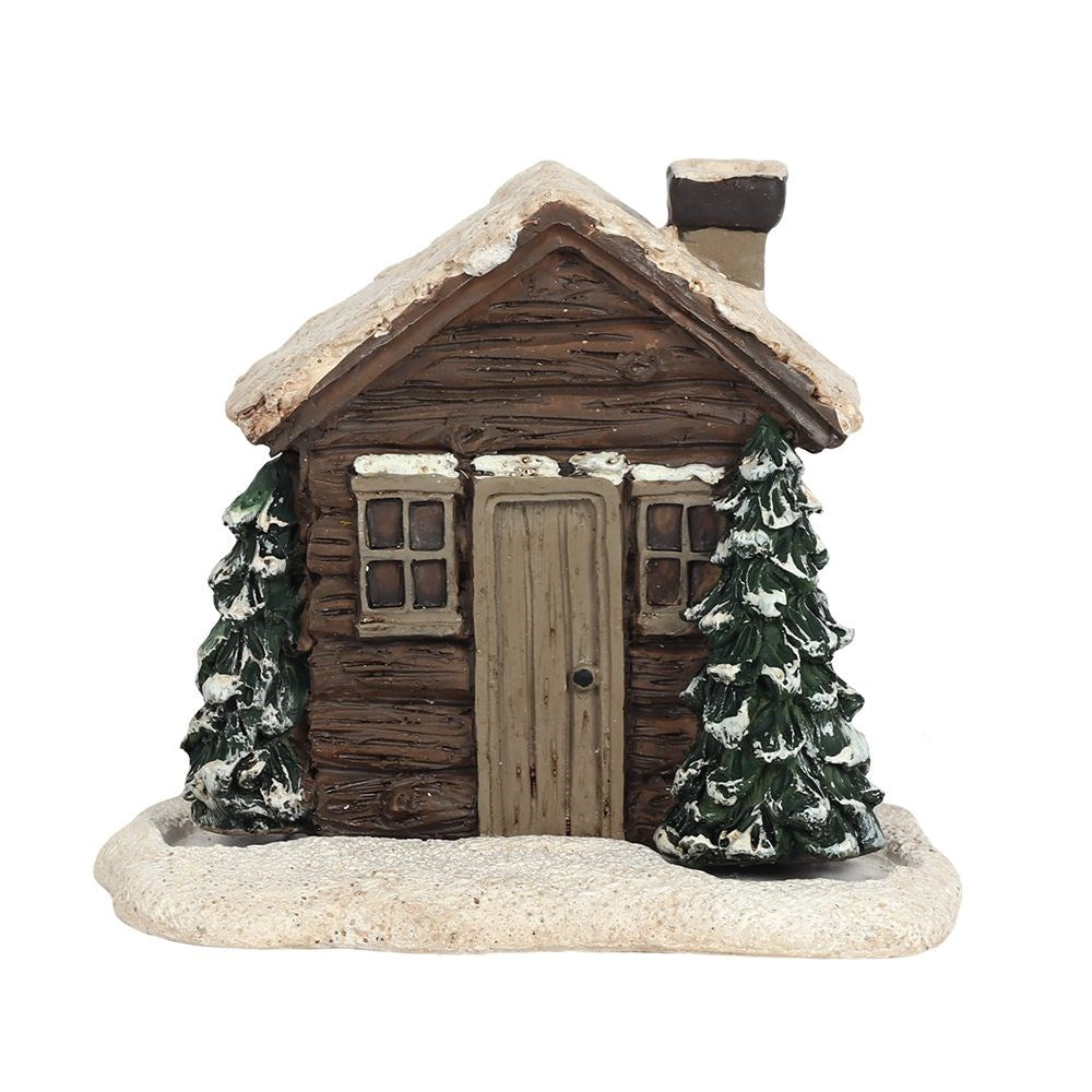 Log Cabin Cones Incense Burner