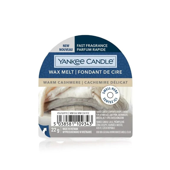 Yankee Candle Wax Melt Warm Cashmere