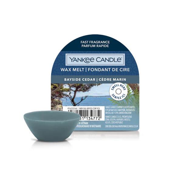 Yankee Candle Wax Melt Bayside Cedar
