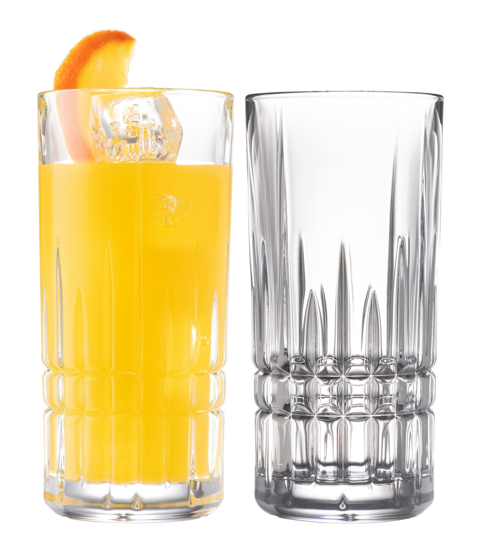 Galway Crystal Liffey Hi Ball Pair