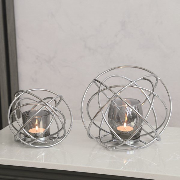 Trinity circle tea lights holder 21 cm