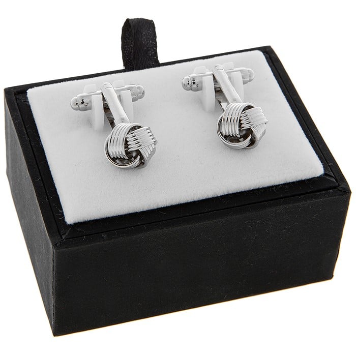 Equilibrium Knot Cufflinks
