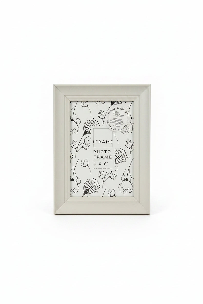 iFrame Wood Effect Grey 4×6