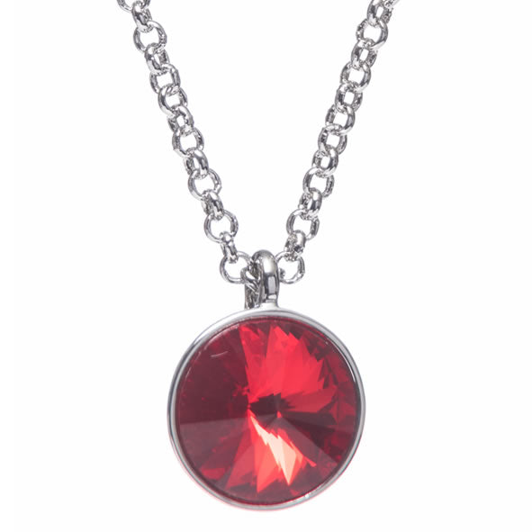 Garnet Red Stone Pendant