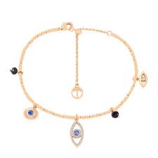 Tipperary Evil Eye Icon Bracelet Gold