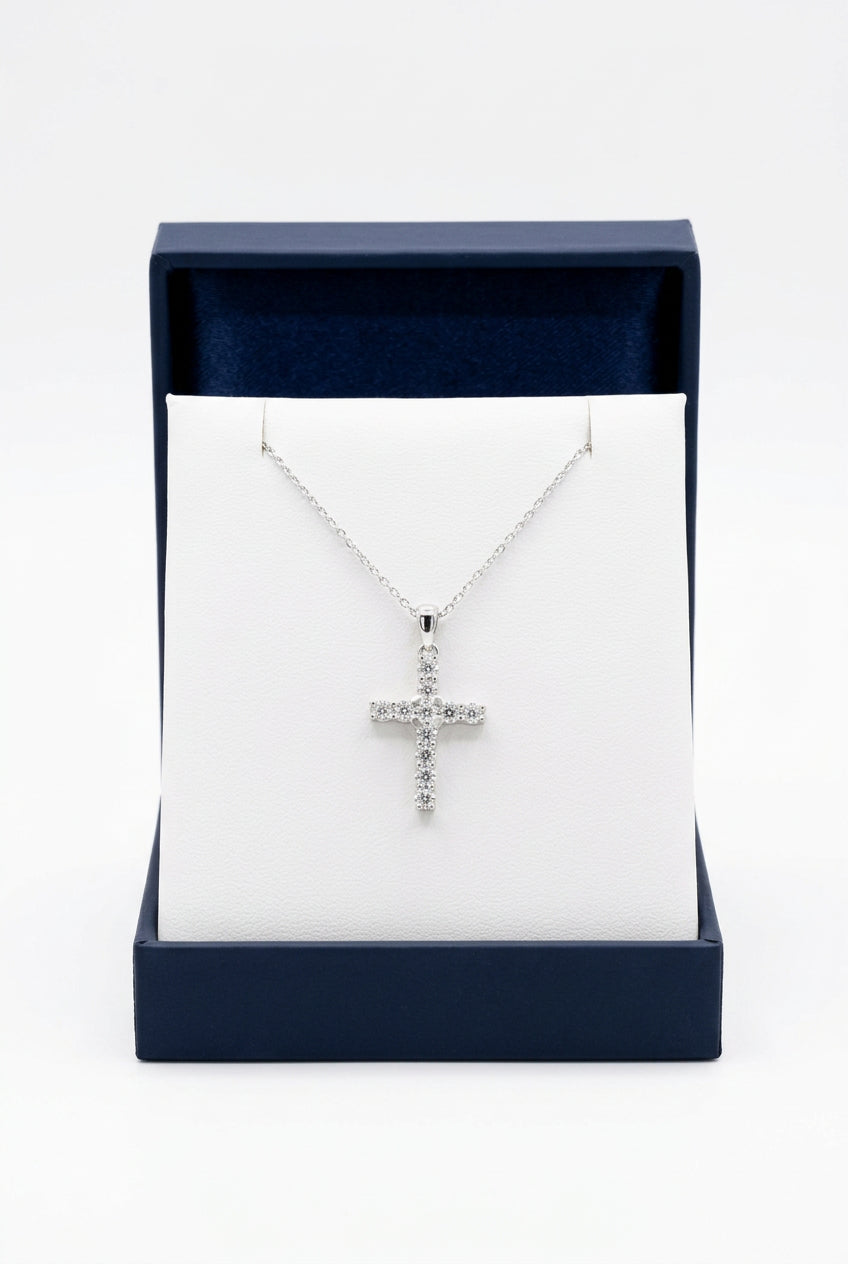 Sterling Silver Cross & Chain