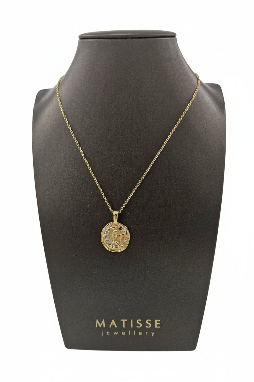 Goldplated Necklace Wish Upon A Star