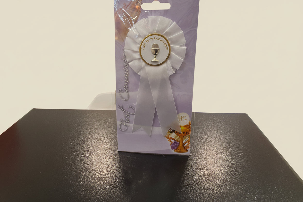 First Holy Communion rosette