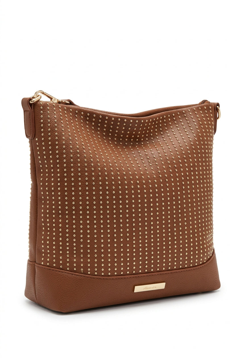 Laurel N/S Crossbody Bag Tan