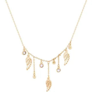 Tipperary Angel Wing Necklace Goldplated