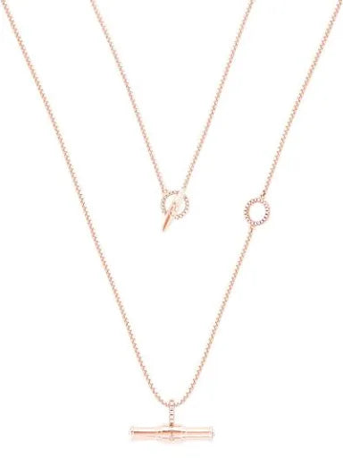 Tipperary Toggle Pendant Rosegold