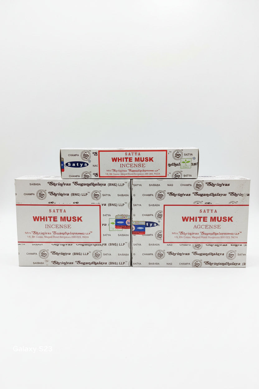 White Musk Incense by Satya