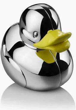 Newbridge Silverplate Duck Money Bank