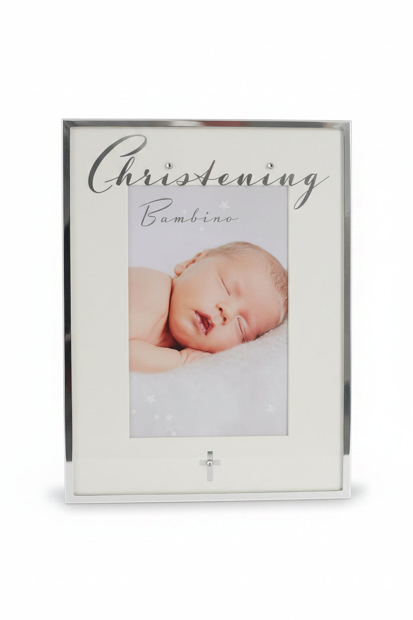 Bambino Silverplated Photo Frame 4x6