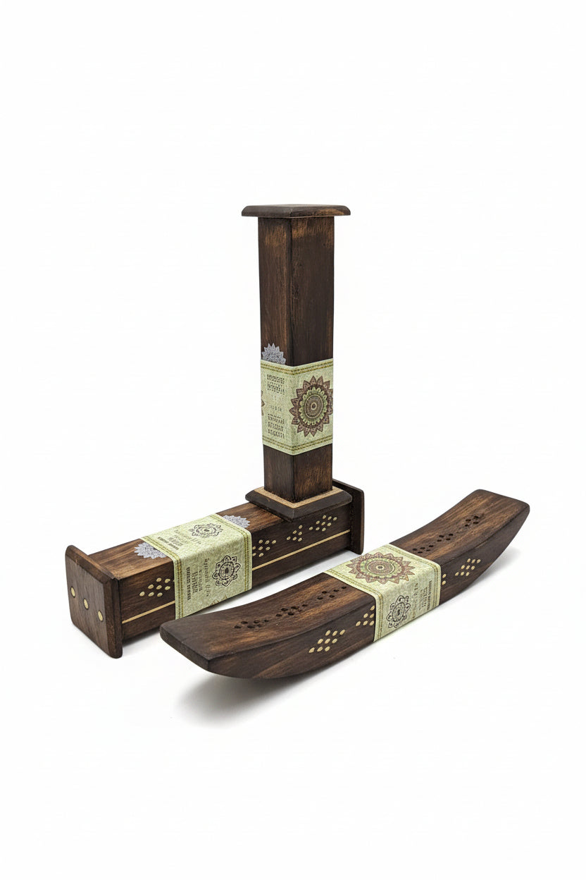 Wooden incense / cone box