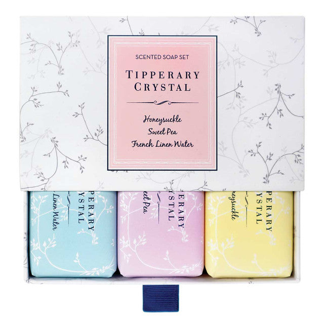 Tipperary Crystal Scented Soap Set