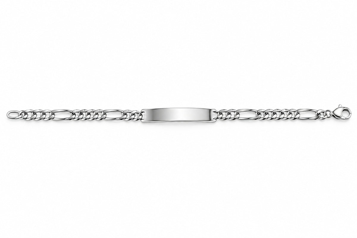 Sterling Silver ID Bracelet