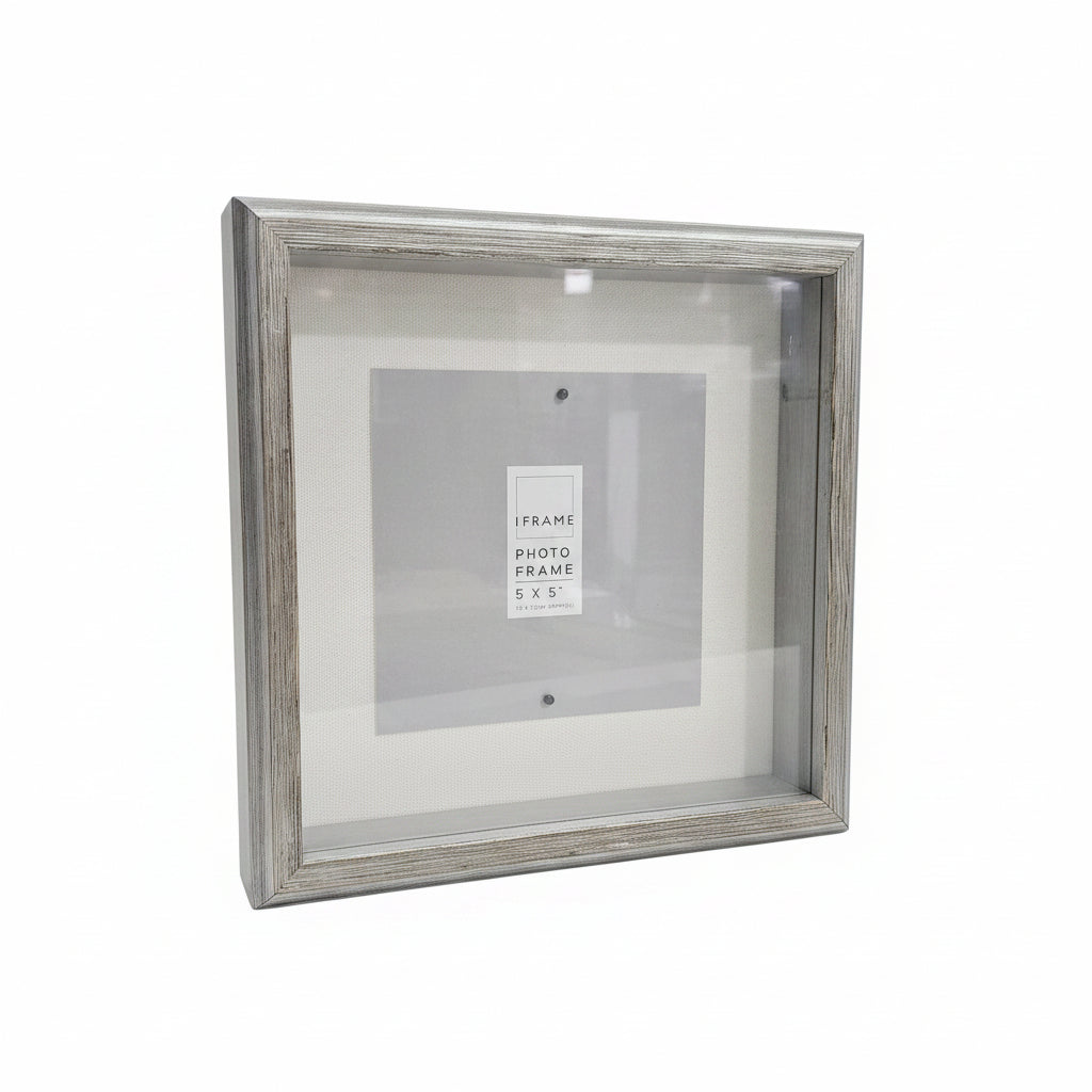 iFrame Silver Grey Box Frame